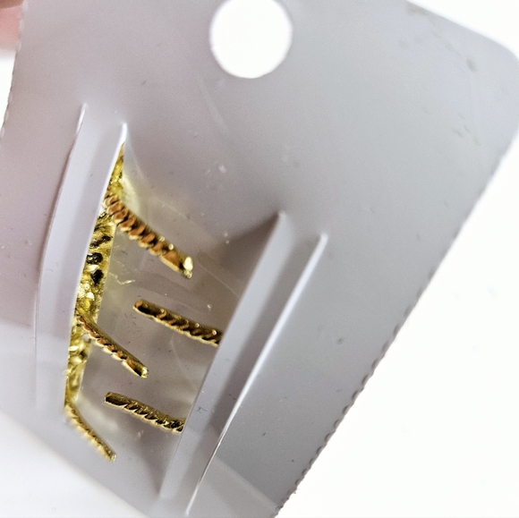 NWT Blue Gems & Gold Enamel Peacock Medium Hair Clip! - Picture 12 of 14